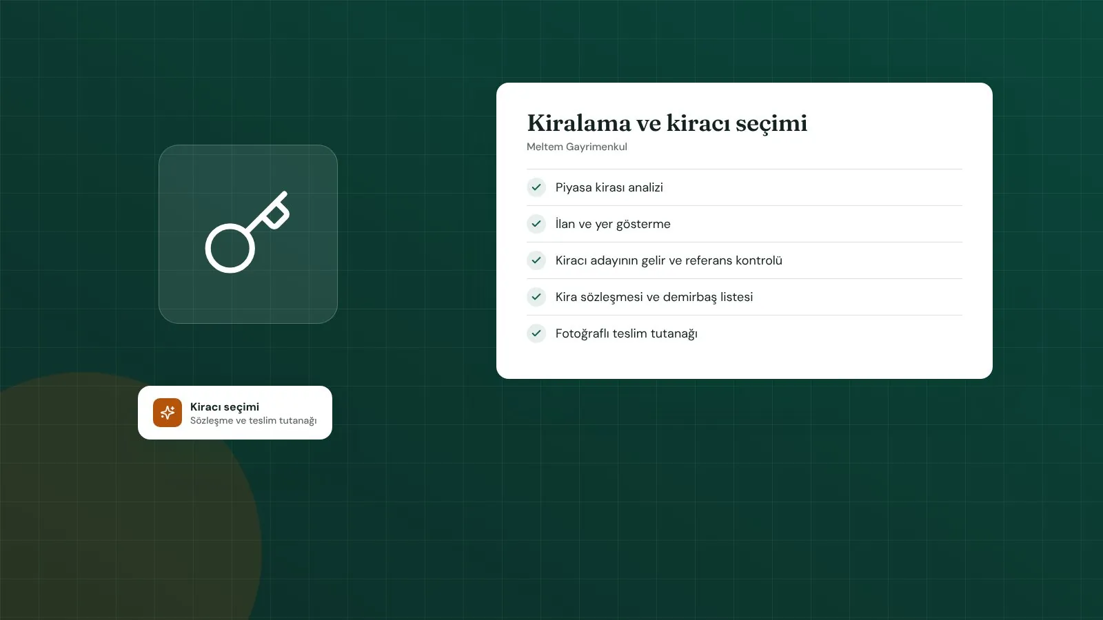 Kiralama ve kiracı seçimi