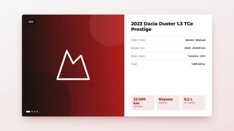 2023 Dacia Duster 1.3 TCe Prestige