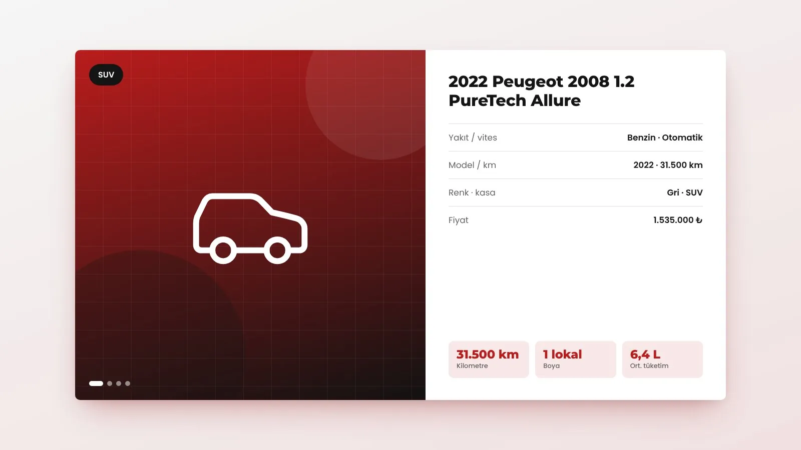 2022 Peugeot 2008 1.2 PureTech Allure