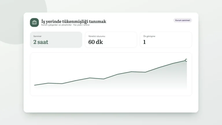 İş yerinde tükenmişliği tanımak