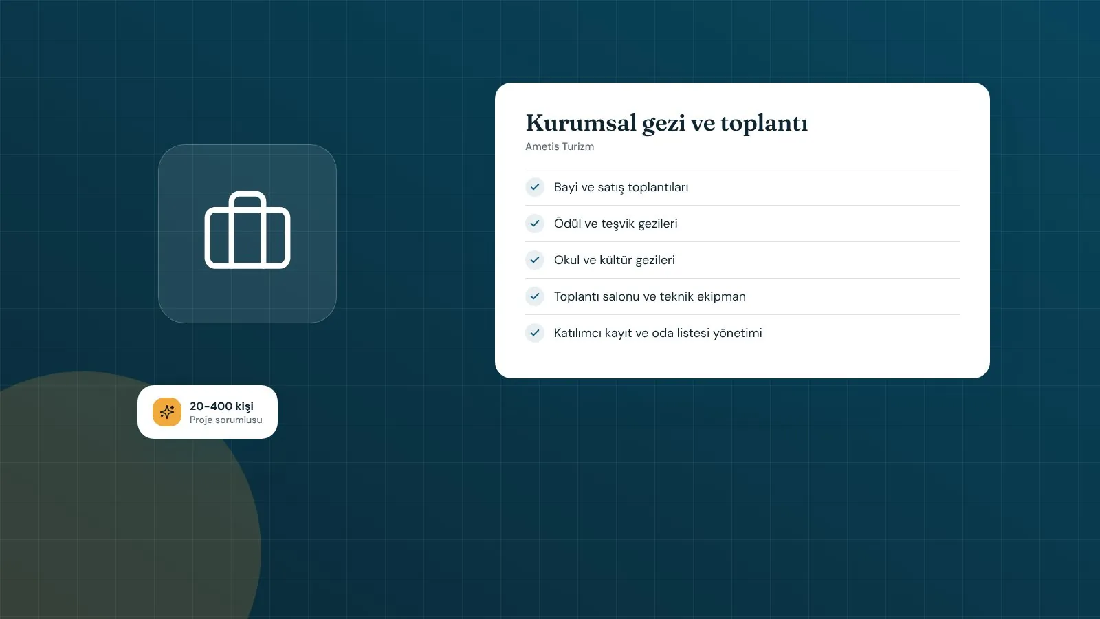 Kurumsal gezi ve toplantı