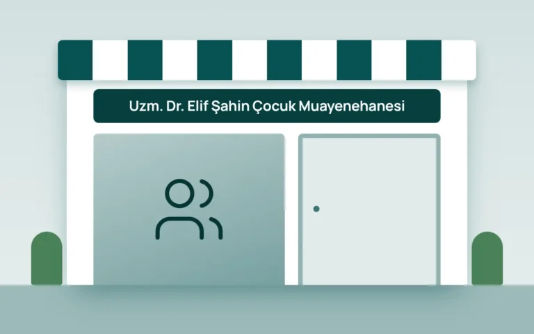 Uzm. Dr. Elif Şahin Çocuk Muayenehanesi