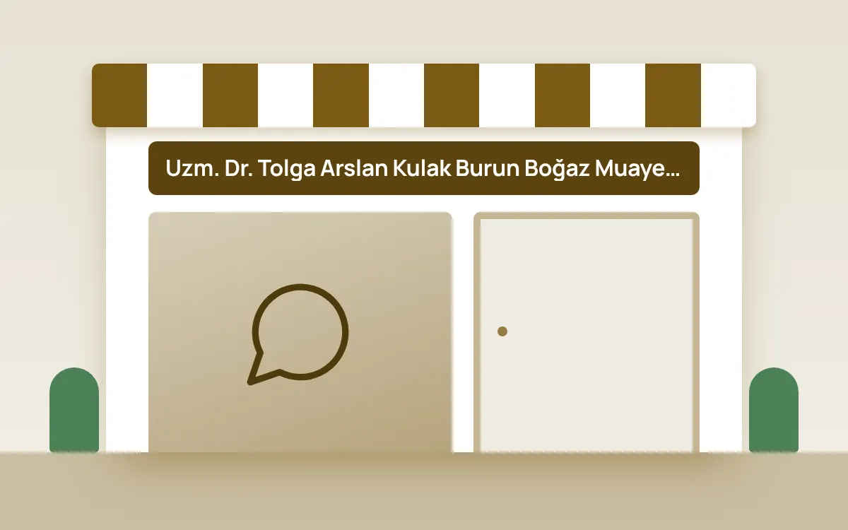 Uzm. Dr. Tolga Arslan Kulak Burun Boğaz Muayenehanesi