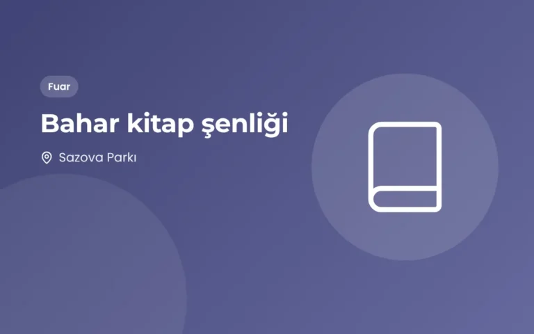Bahar kitap şenliği