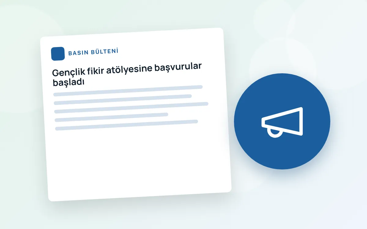 Gençlik fikir atölyesine başvurular başladı