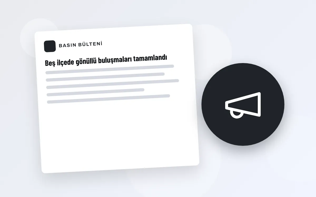 Beş ilçede gönüllü buluşmaları tamamlandı