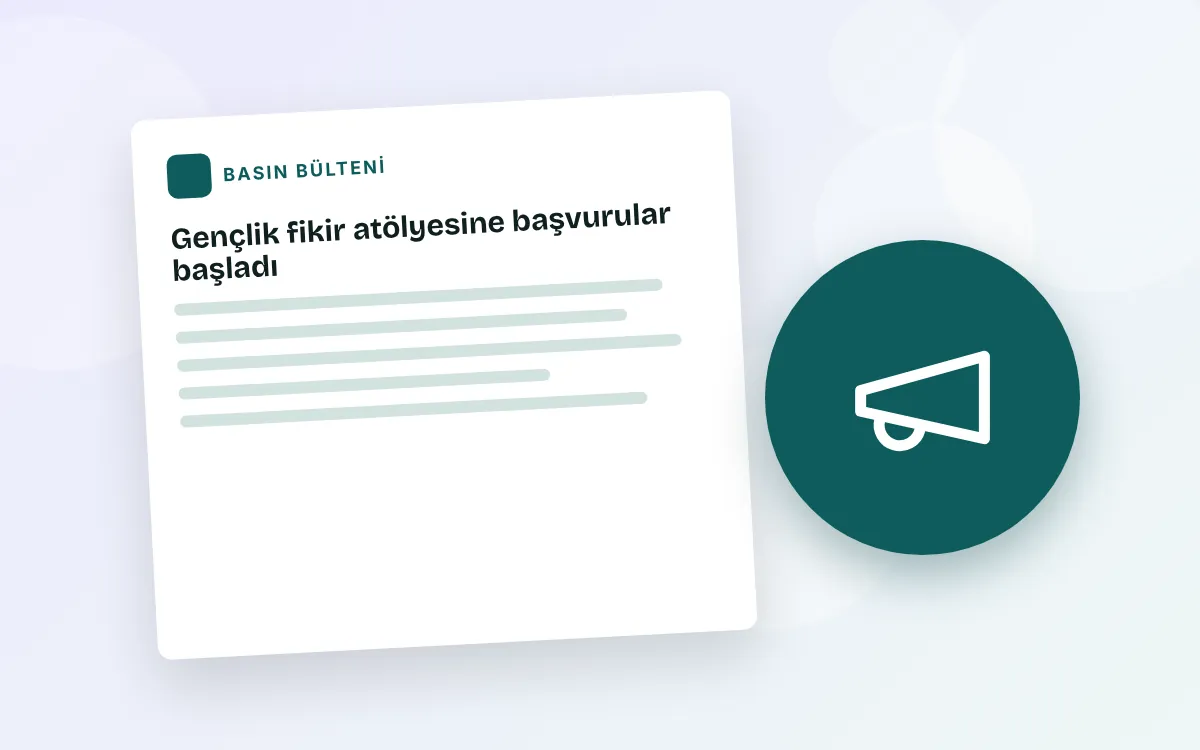Gençlik fikir atölyesine başvurular başladı